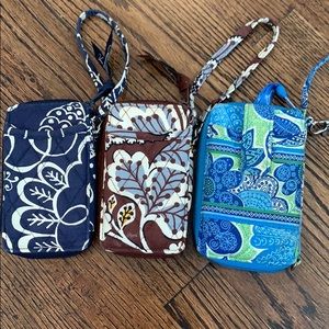 Vera Bradley Wristlets **3 for 1 price**